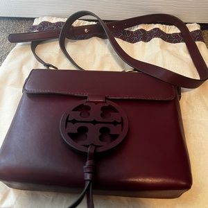 Tory Burch Miller Leather Crossbody Bag